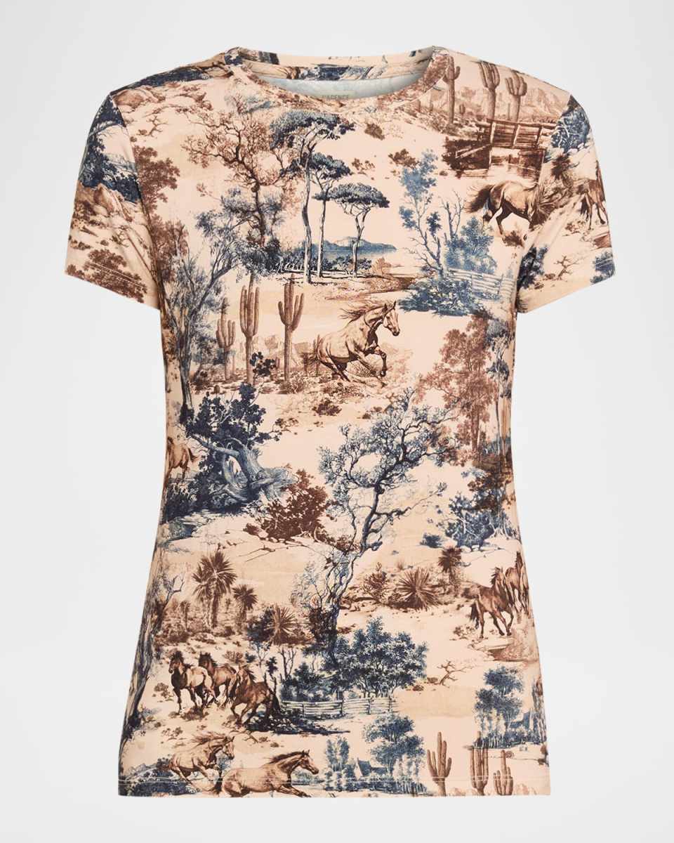 Ressi Short-Sleeve Western Toile T